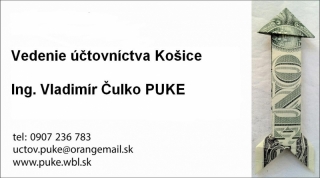Vedenie účtovníctva Košice, Prešov a okolie
