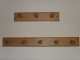 TRENDY drevené VEŠIAKY rovné: 3 alebo 5-dielne.