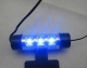 LED modré svetlá do interieru auta
