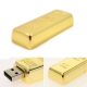 8 GB USB kľúč zlatá tehlička !