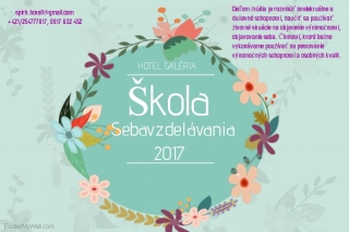 ŠKOLA SEBAVZDELÁVANIA 2017