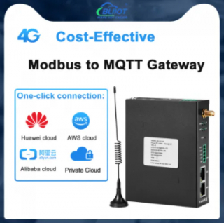 Industrial 4G lte Wireless Modbus RTU to Modbus TCP MQTT Gateway