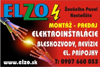 ELEKTROINŠTALÁCIE