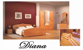 Spálňa k-p: Diana