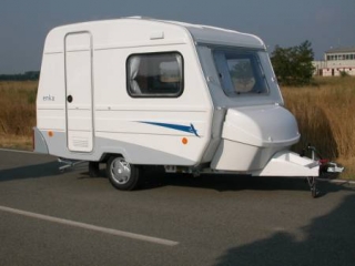 Predam obytny karavan Enka 126 rok vyroby 2005, nepouzivany, garazovany