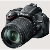 Nikon D5100 kit 18-105 VR + 8GB Sandisk 30MB/s