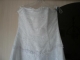 Pekné svadobné šaty s čipkou. - 40