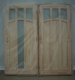 Hotové drevené vchodové dvere