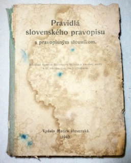Pravidlá slovenského pravopisu (Matica slovenská, 1940)