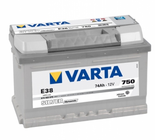 Akumulator (Autobateria) Varta Silver  12V 74Ah 750A