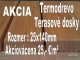Termodrevo - terasové dosky,tatransky profil / VÝPREDAJ
