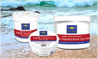 UW S.O.S krém na ruky s ureou - 250 ml, 500 ml