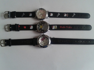 Krásne štýlové Hello Kitty hodinky