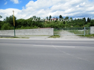Stavebný pozemok na priemyselné využitie v Podvysokej