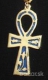 Prívesok Ankh Egypt – žiarivý kovový kríž