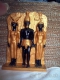 Veľká egyptská socha faraónov s hieroglyfmi