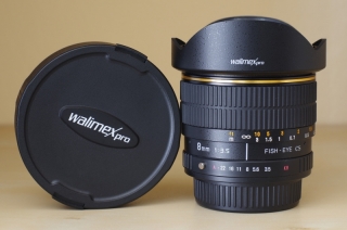 Walimex Pro 8mm 1:3.5 FishEye - bajonet pre Pentax