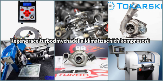 Regenerace turbodmychadel a klimatizačních kompresorů 18 let zkušeností
