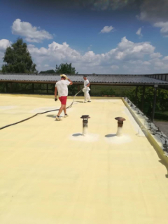 Hydroizolácia a zateplenie domu, hangáru, haly, strechy...