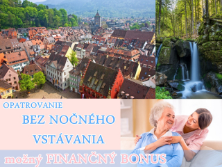 Opatrovanie v Nemecku bez nočného vstávania