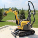 minibager Yanmar SV08 so zárukou, minirýpadlo váži 1.035kg