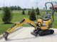 minibager Yanmar SV08 so zárukou, minirýpadlo váži 1.035kg