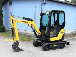Rypadlo Yanmar SV18, minibager so zárukou, na splátky
