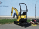 rypadlo YANMAR ViO12 ľahký minibager na zemné práce