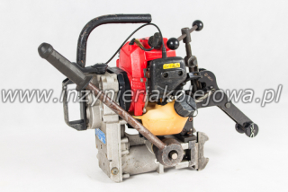 Petrol drilling machine for Cembre rails