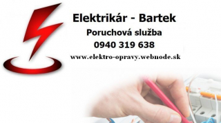 Elektrikári - opravári Bratislava a okolie