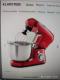 Klarstein Bella Pico 2G kuchynský robot kuchynský robot Červená 1200 watt