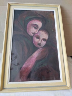 zbierka vyše 100 ks maľovaných obrazov akademických maliarov na predaj...