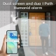 4K 8MP Tuya Dual Lens PTZ WIFI kamera Full HD Dual Screen